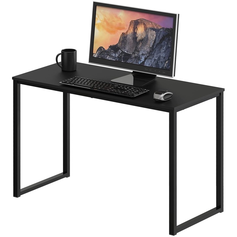Elegant Black 32-Inch Office Desk – Scratch-Resistant & Water-Resistant