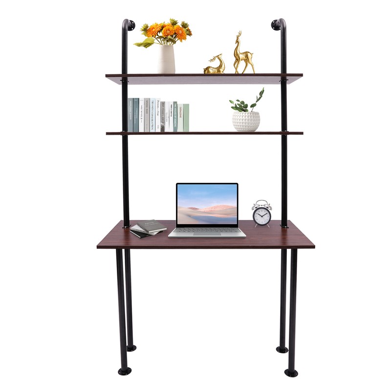 3-Tier Wall Mounted Desk Wall Mount Computer Writing Table Wall Organizer Gift