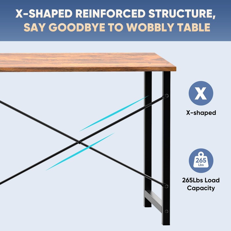 32 in Small Computer Desk for Home Office Modern Study Work Table Simple Style.. gallery