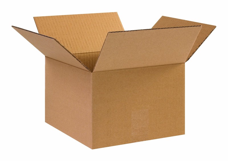 BOX USA 10x10x7" Shipping Boxes, 25-Pack, Corrugated Cardboard
