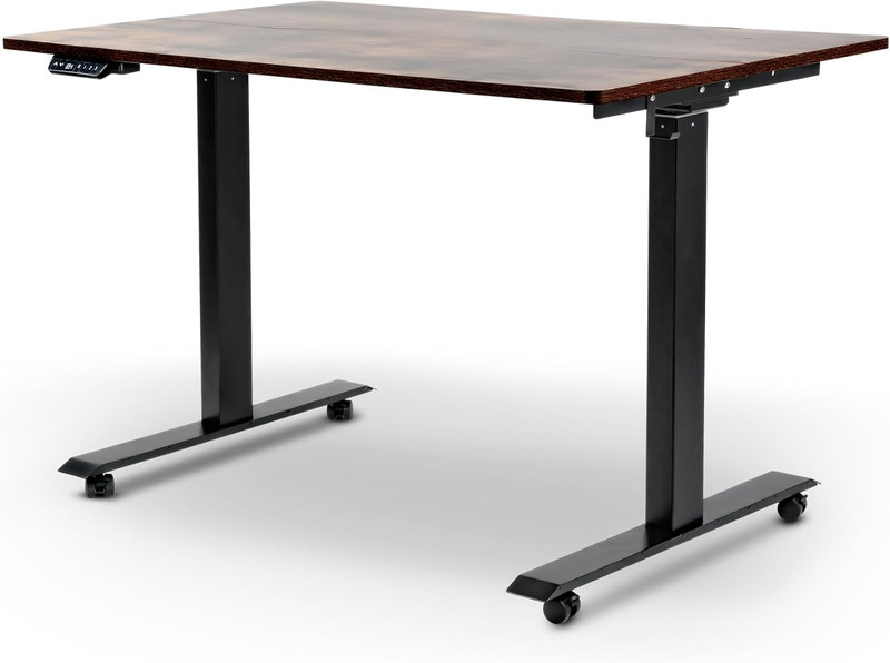 Standing Desk Adjustable Height (48'' X 30''), 3 Memory Presets - Large Electric