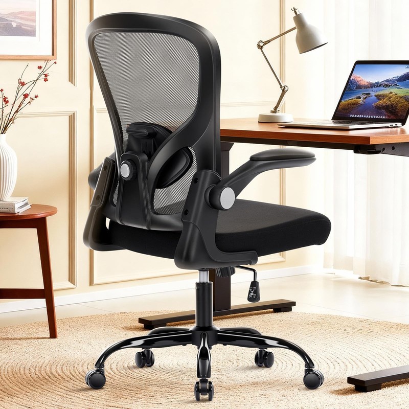 Shipborne Ergonomic Office Chair Computer Desk Chair Adjustable Lumbar Support