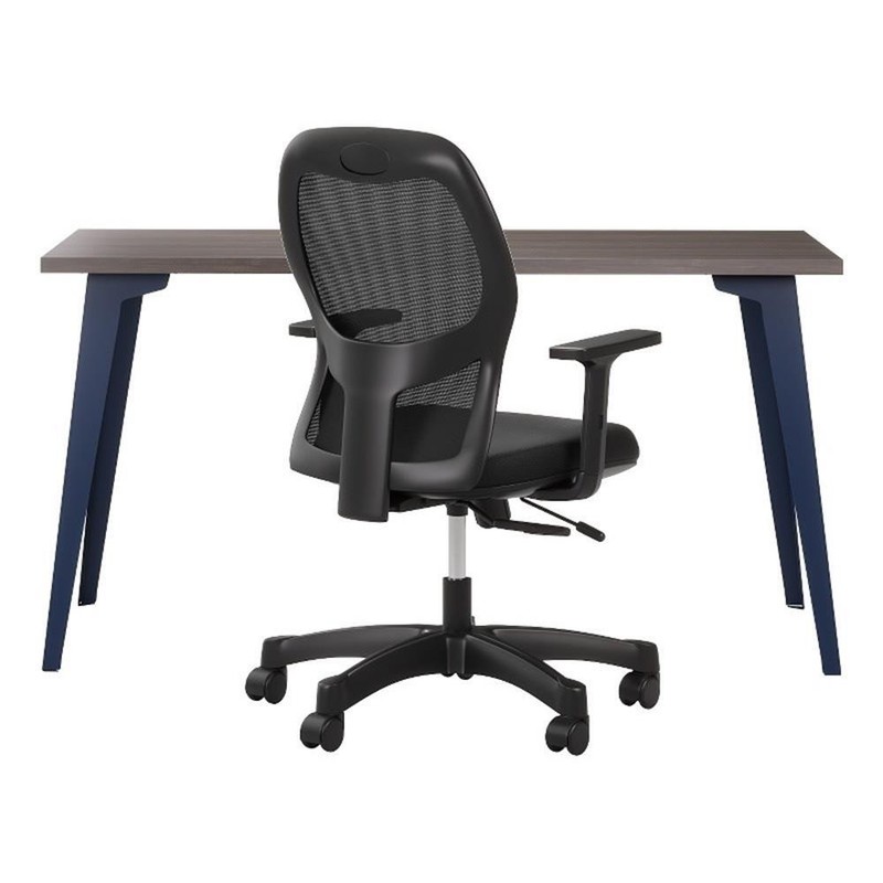 Orison Office Set Starter Pack – Navy Metal / Mesh / Trail Walnut