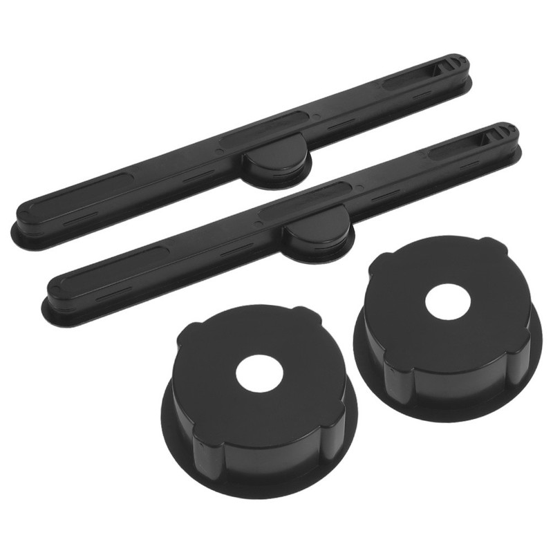 2 Sets Folding Table Cup Holder Slot Insert Desk Card Slots for Desks