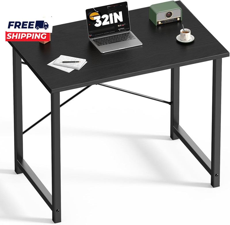 32 Inch Office Small Computer Desk Modern Simple Style Writing Study Work Table