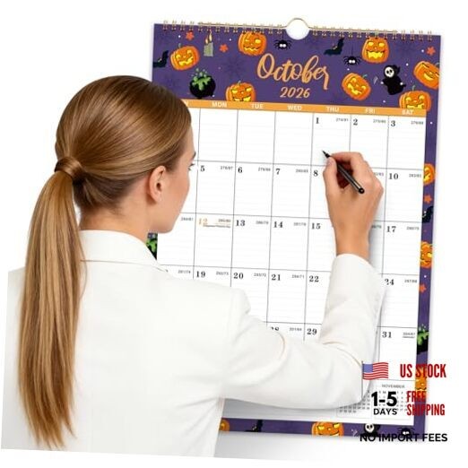 Calendar 2026-2027 – 2026-2027 Wall Calendar, Jul 2026 – Dec 2026-2027 calendar