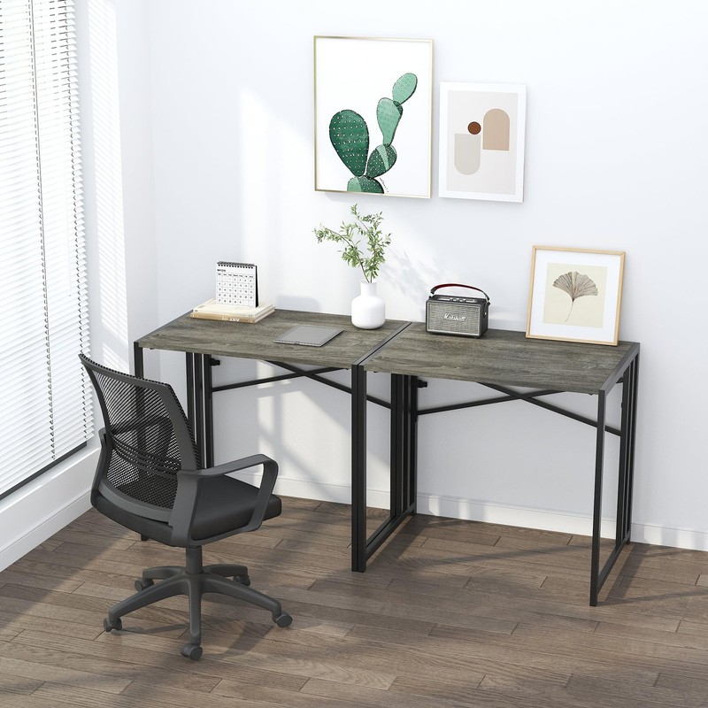 83cm Folding Desk, Writing Gaming Computer Camping Desk, No... gallery