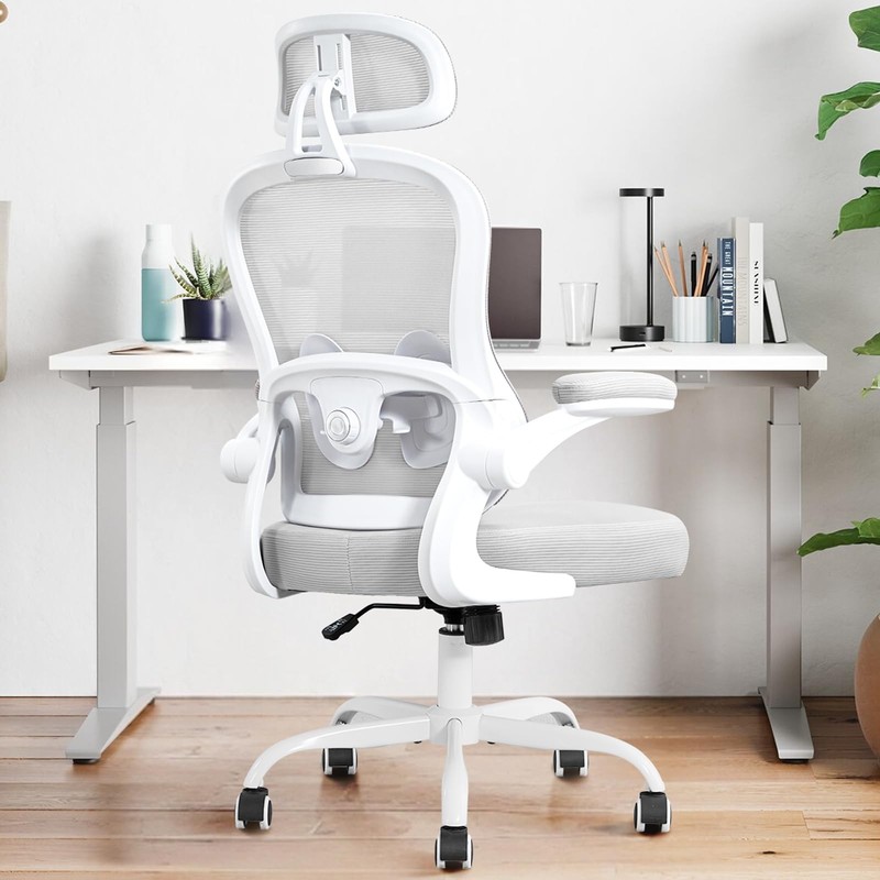 Tukaka Ergonomic Office Chairultra Thick Office Desk Chair Adjustable Lumbar