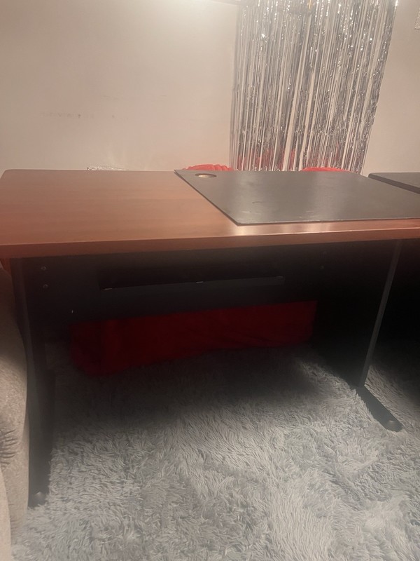 Bush Business Furniture 48W Computer Desk in Natural Cherry Office Table