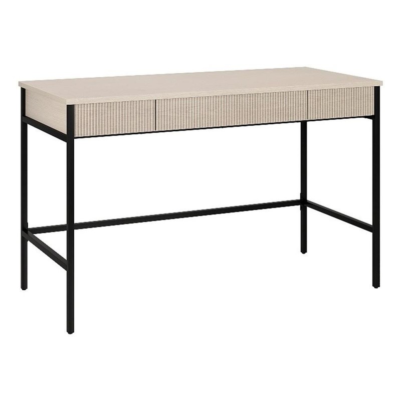 Henn&Hart 47.63″ Alder White MDF/PVC/Metal Home Office