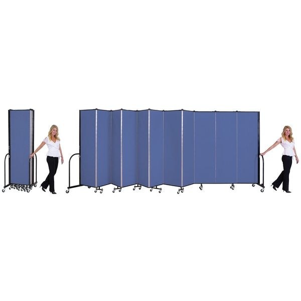 Screenflex Cfsl607-Do Partition, 13 Ft 1 In W X 6 Ft H, Beige gallery