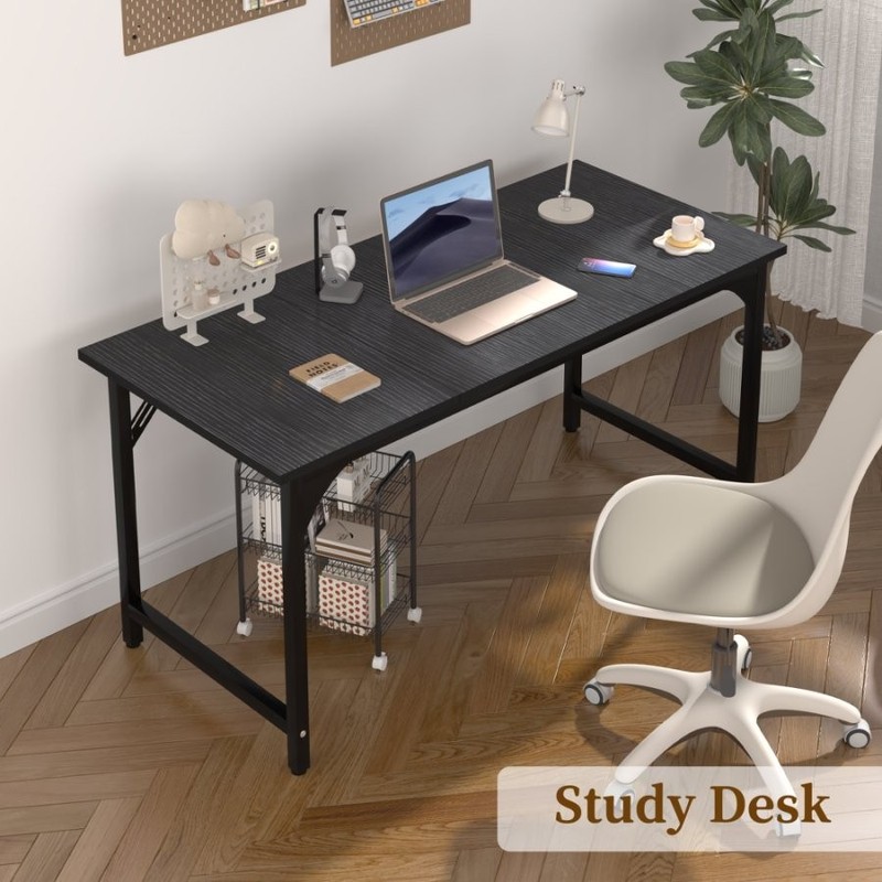 55 Inch Gaming Desk Computer Desk Racing Style Gamer Table
