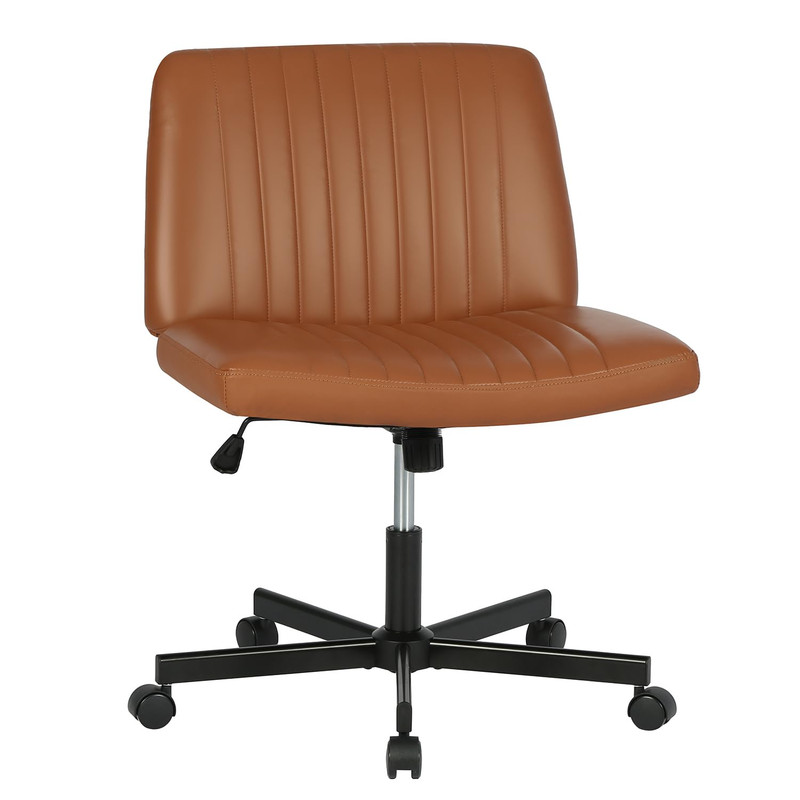 Fdw Criss Cross Chair Wheels Cross Legged Office Desk Modern Swivel Height