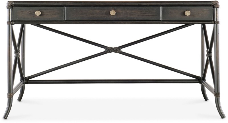 Hooker Furniture 6950-10458 Retreat 56"W Maple and Oak 3 Drawer - Black gallery