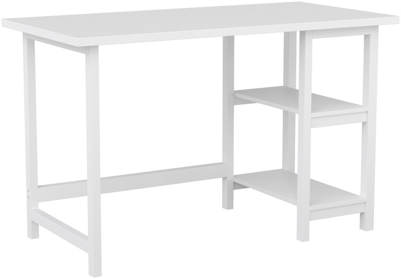 Flash Furniture BLN-FY-HY-1071-MS Beckett 48″ Pine and Rubberwood – White Wood