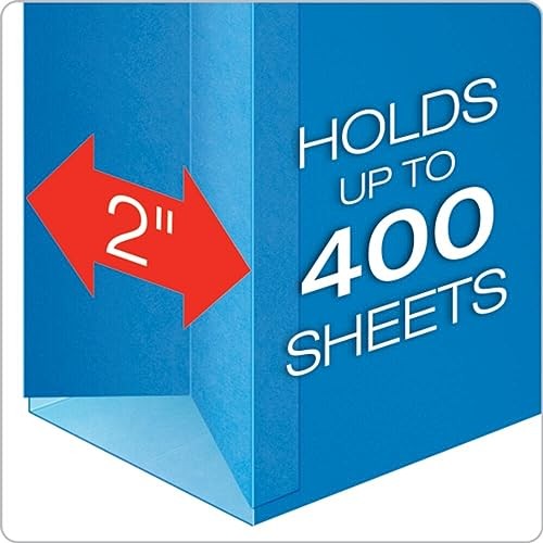 Pendaflex SureHook Reinforced Hanging Box File, 2" Legal Blue 1/5 Cut 25 per box gallery