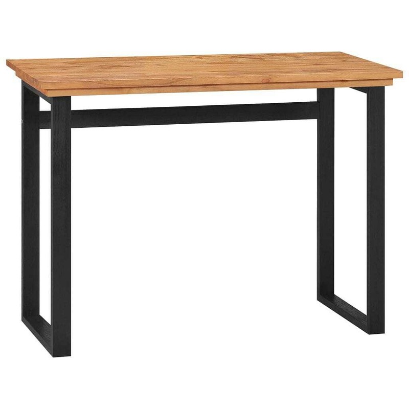 vidaXL Desk 39.4″x17.7″x29.5″ Solid Teak Wood