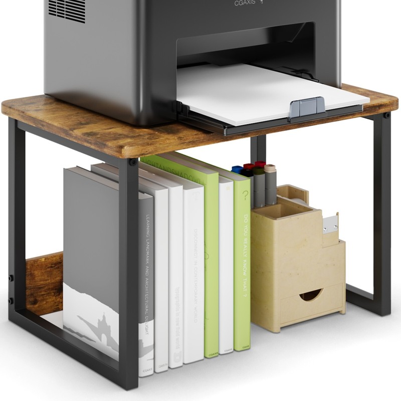 Printer Stand with Storage for Home of Office Shelf for Desk /Kitchen Organizer.