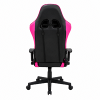 Silla Gamer Ergon&oacute;mica Reclinable 180&deg; color rosado y negro