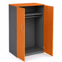 Gabinete Alto - Closet 2 Puertas 80x50x195 cm (Peral o Cerezo)