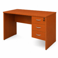 Escritorio Recto - 3 Cajones 160X80X75 cms (Peral o Cerezo)