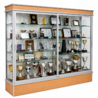 VITRINA PARA TROFEO PREMIUM 1.80 X 1.50 X 0.30