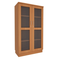 ESTANTE VIDRIADO MELAMINA 90 x 43 x 172 cm