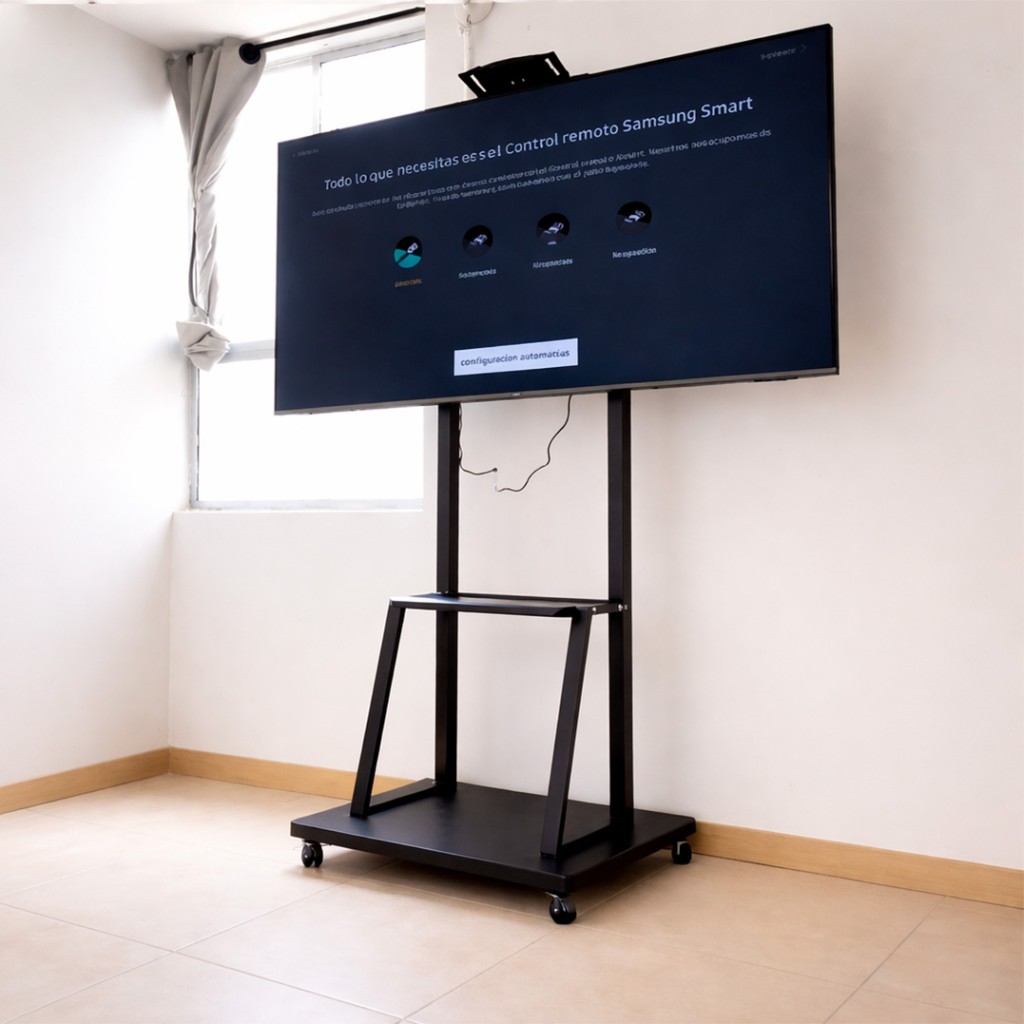 Rack Para TV Con Ruedas 40” A 75” Pulgadas - Idea Market SpA