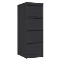 LOCKER 4 CAJONES NEGRO