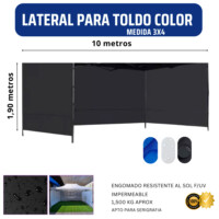 Lateral Toldo 3x4 Color