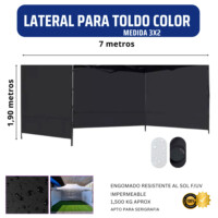 Lateral Toldo 3x2 Color