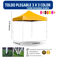 Toldo 3x3 Color