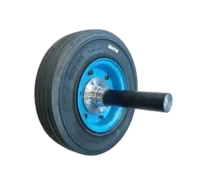 Rueda Neumática AERO Caucho Macizo 400 mm Maza y Vástago 200 mm – 800 kg