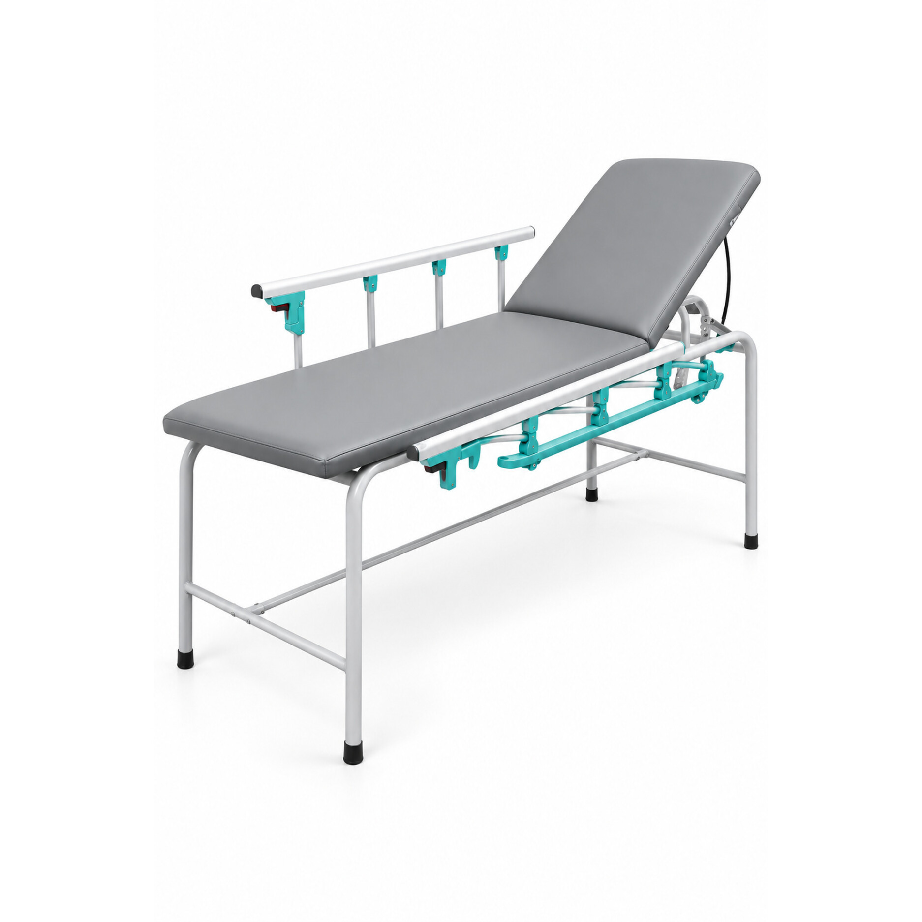 Camilla-medica-turquesa-reclinable-1