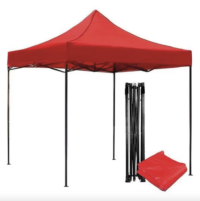 Toldo 3x3 Rojo