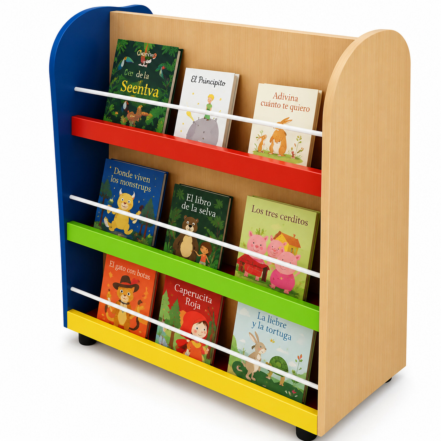 Estanteria-Infantil-de-Cuentos-Coloridos