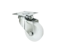 Rueda Poliamida 50 mm Placa Giratoria Inox 304