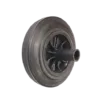 Rueda Contenedor Basura 200 mm Banda Goma Reforzada