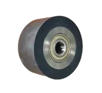 Rueda Banda Goma Reforzada Núcleo Acero Diámetro 100 mm