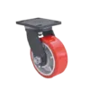 Rueda FORTE 1200 Poliuretano Hierro Placa Giratoria 150 mm