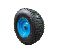 Rueda Semi Neumática Eje Asimétrico 20 mm Diámetro 320 mm Carga 250 Kg