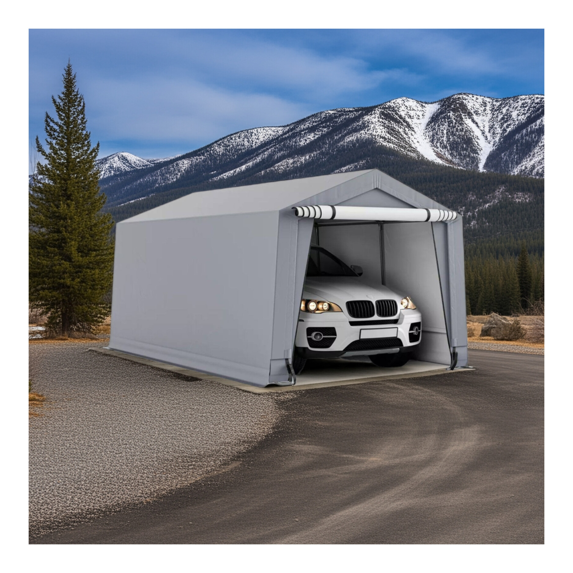 Carpa Garage 19mt2 Armable 305x610x240cm Carpa Garage 19mt2 Armable