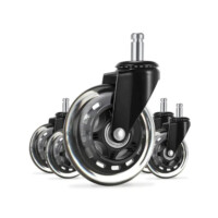 Rueda Skate PU Negro