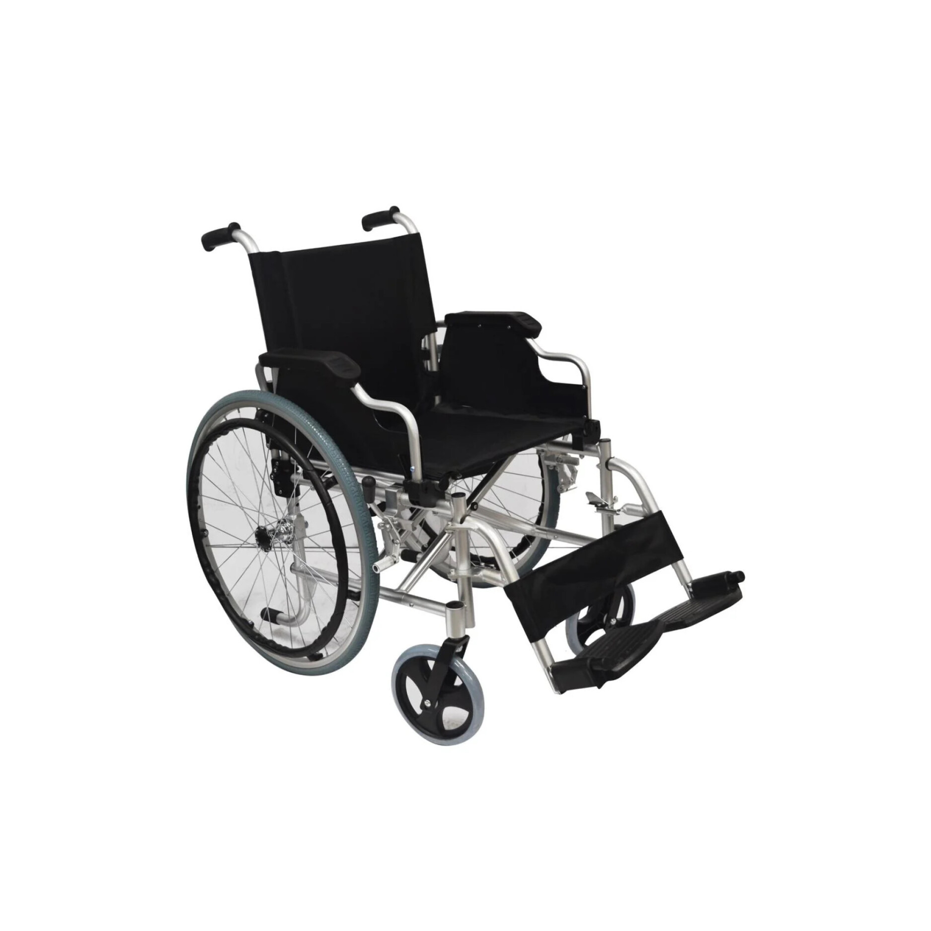 Silla De Ruedas Aluminio Liviana Desmontable Deluxe Silla De Ruedas Aluminio