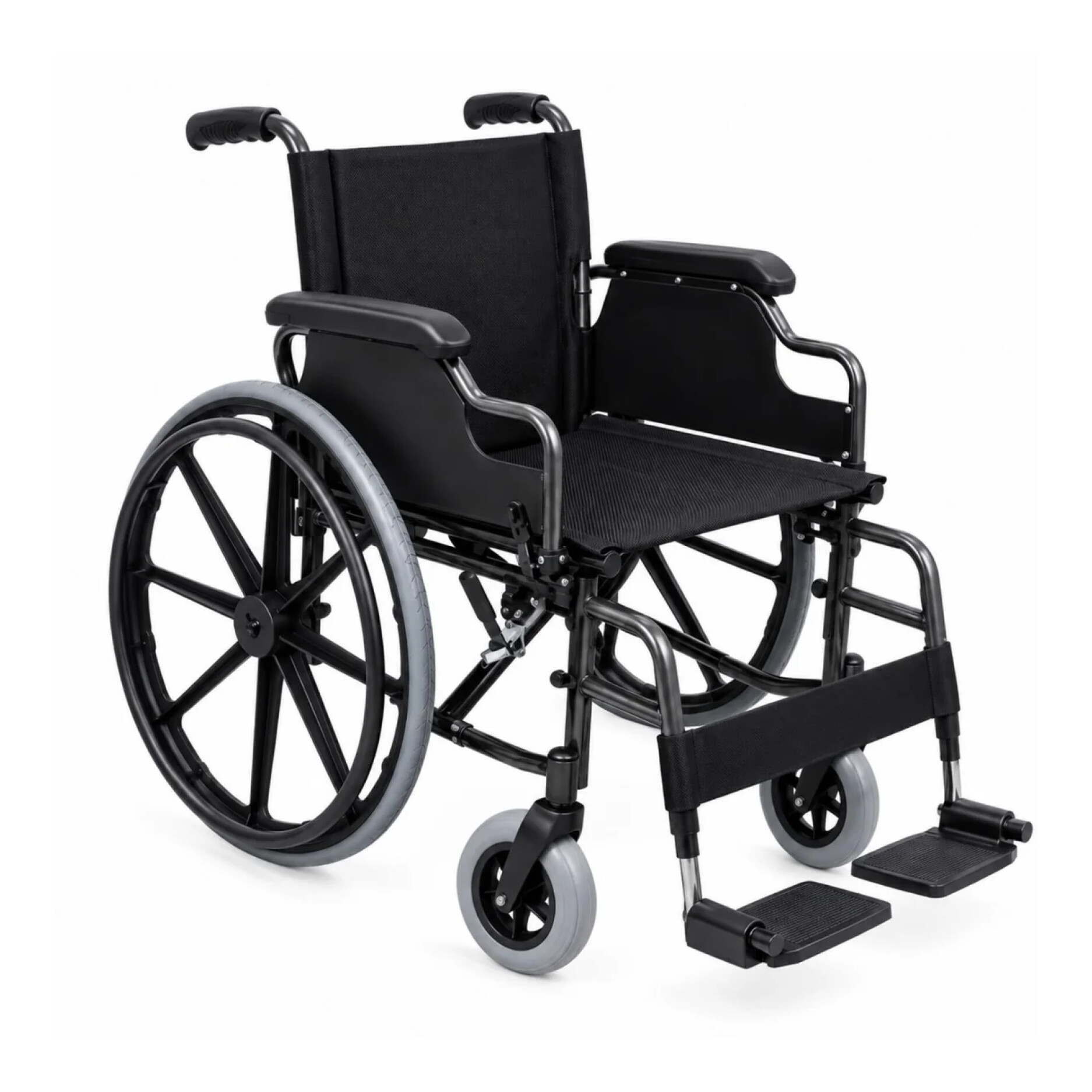 Silla De Ruedas Estandar Desmontable Abatible Strong Silla De Ruedas Estandar