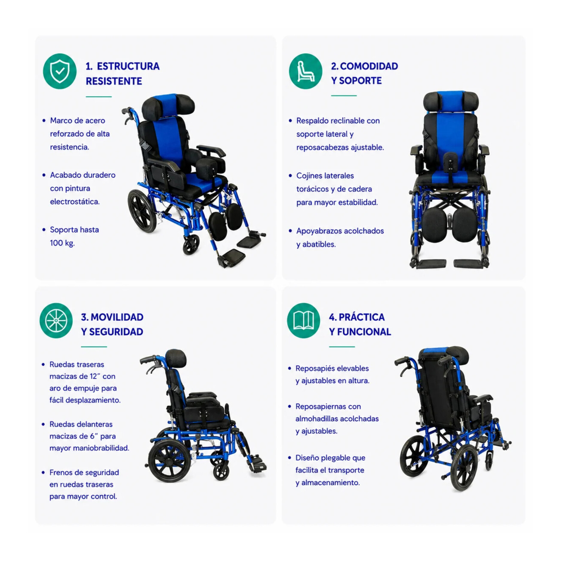 Silla De Ruedas Neurológica Pediátrica Niños Silla De Ruedas Neurológica