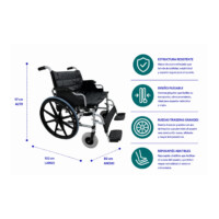 Silla De Ruedas Sobrepeso