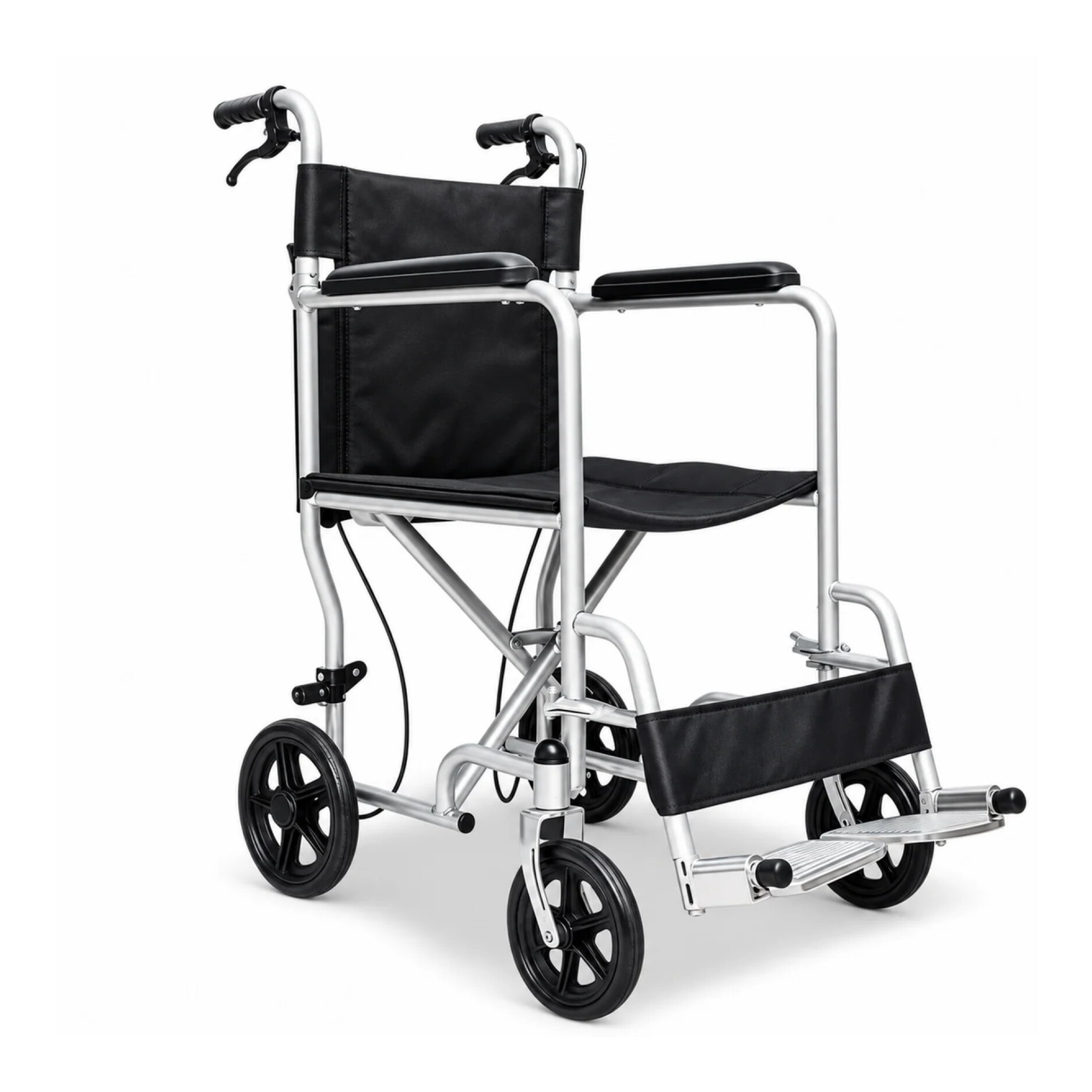 Silla De Ruedas Traslado Geriátrica Plegable Start Silla De Ruedas Traslado
